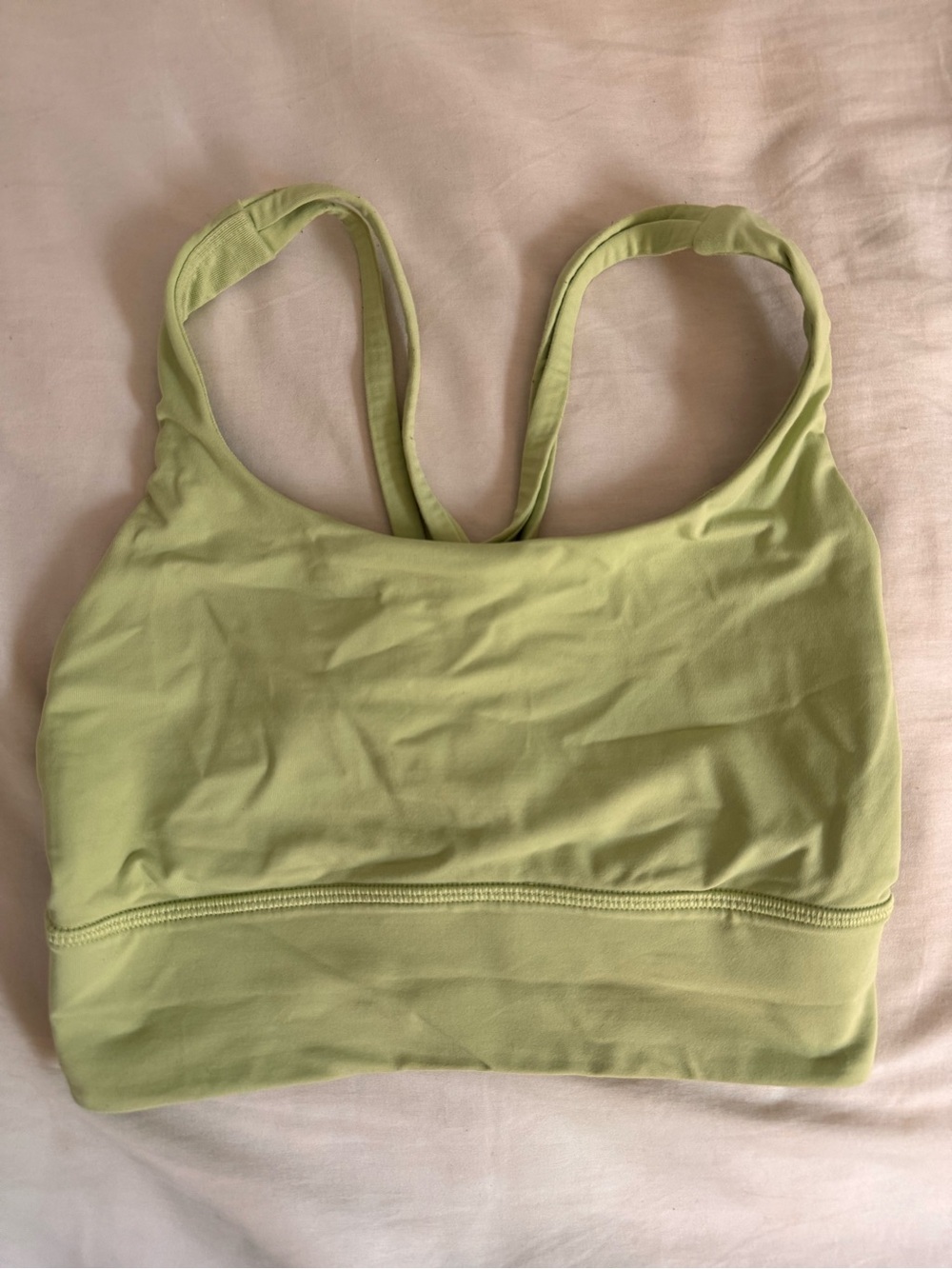 Lululemon Light Green Sports Bra